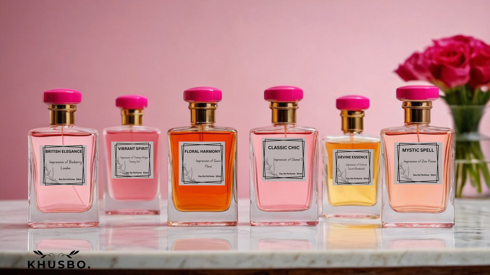 female perfumes banner